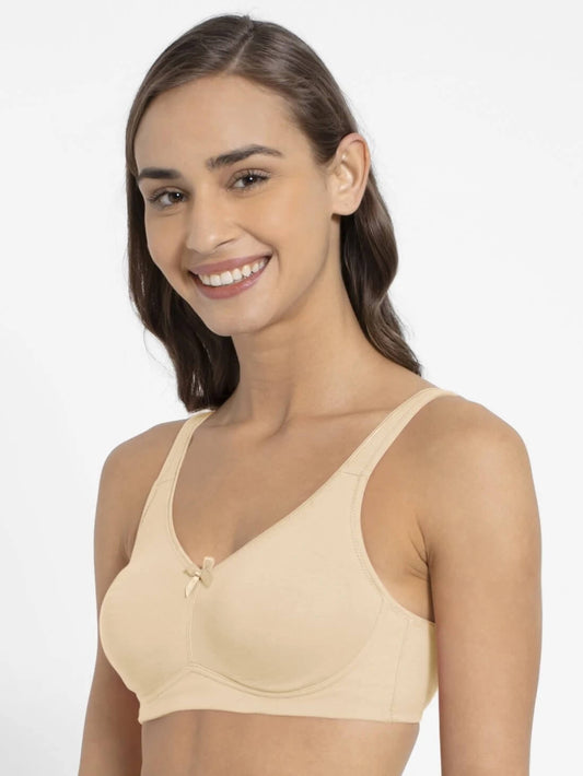 Jockey White Non Padded Bra with Side Shaper Panel #FE41 – Route2Fashion
