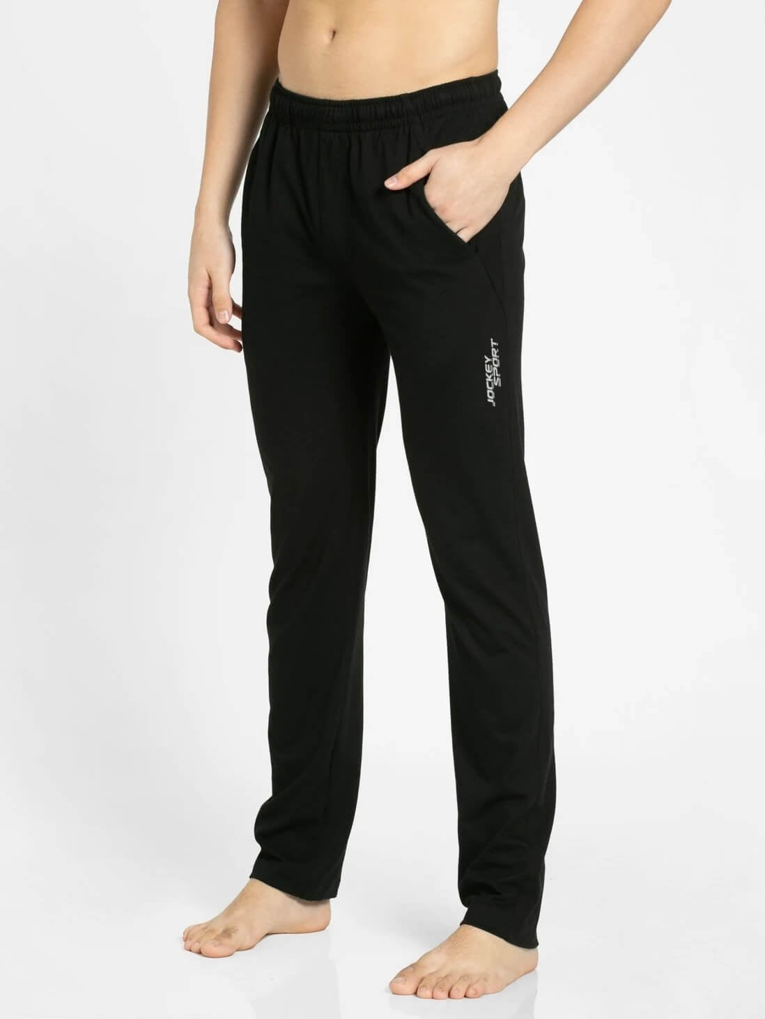 Buy Jockey Imperial Blue Snow Melange Cuffed Track Pant Style Number-AW12  Online