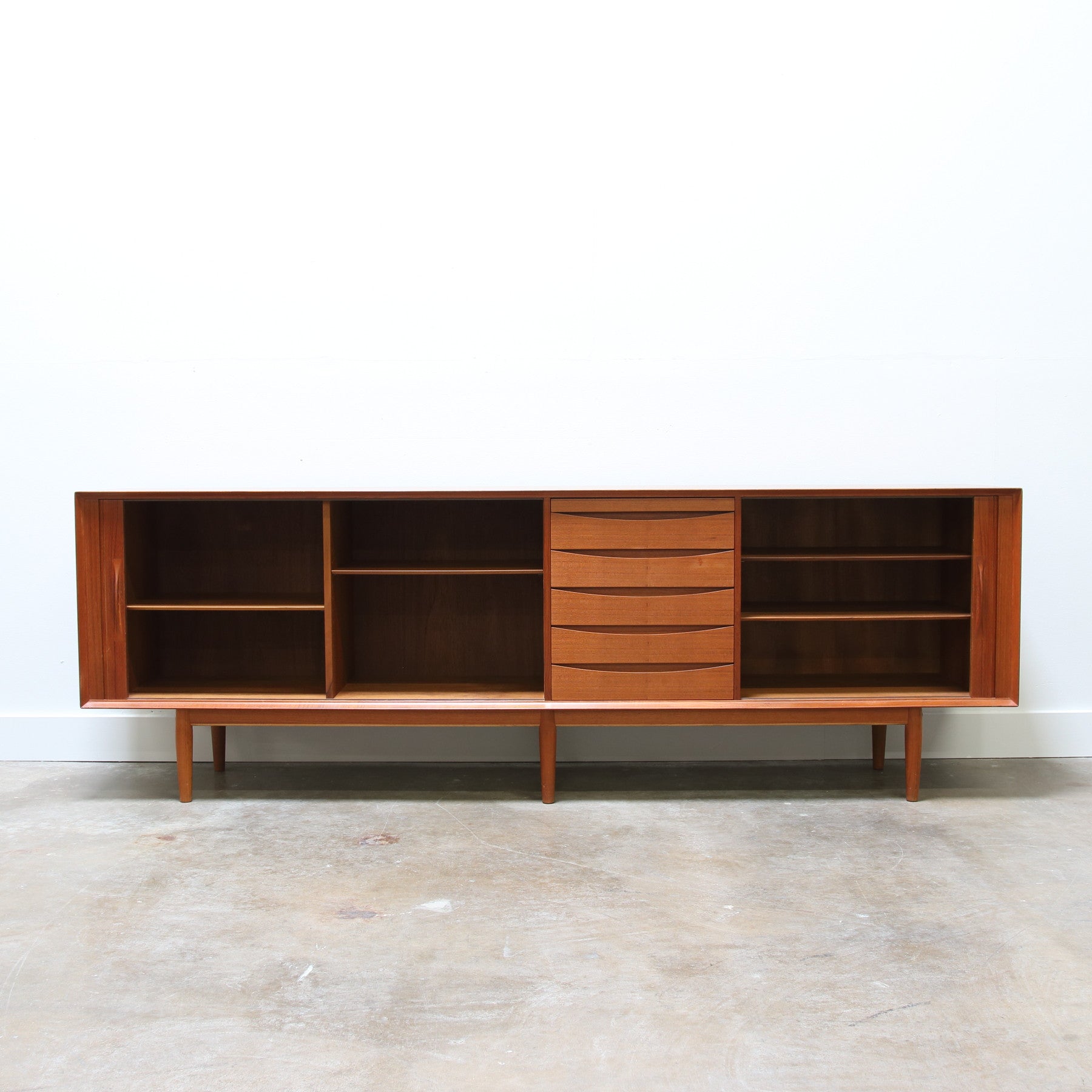 Arne Vodder Teak Credenza Model 76 Hikos