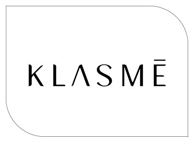 Logo da marca de cosméticos Klasme.