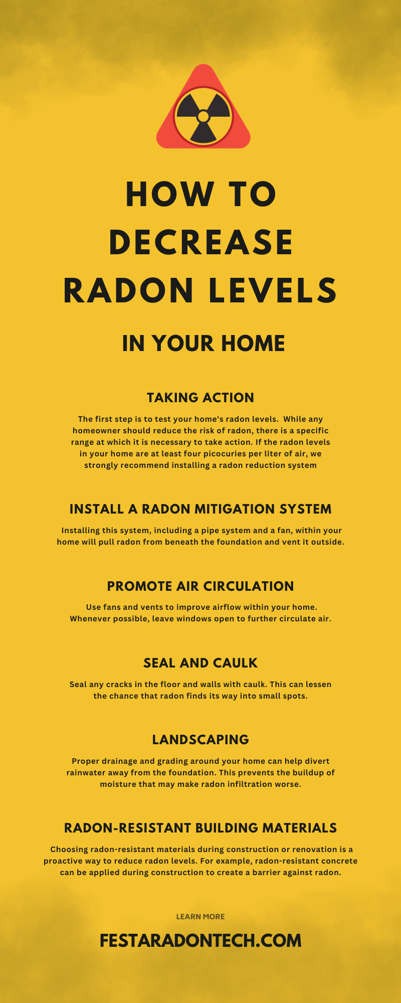 How To Decrease Radon Levels in Your Home