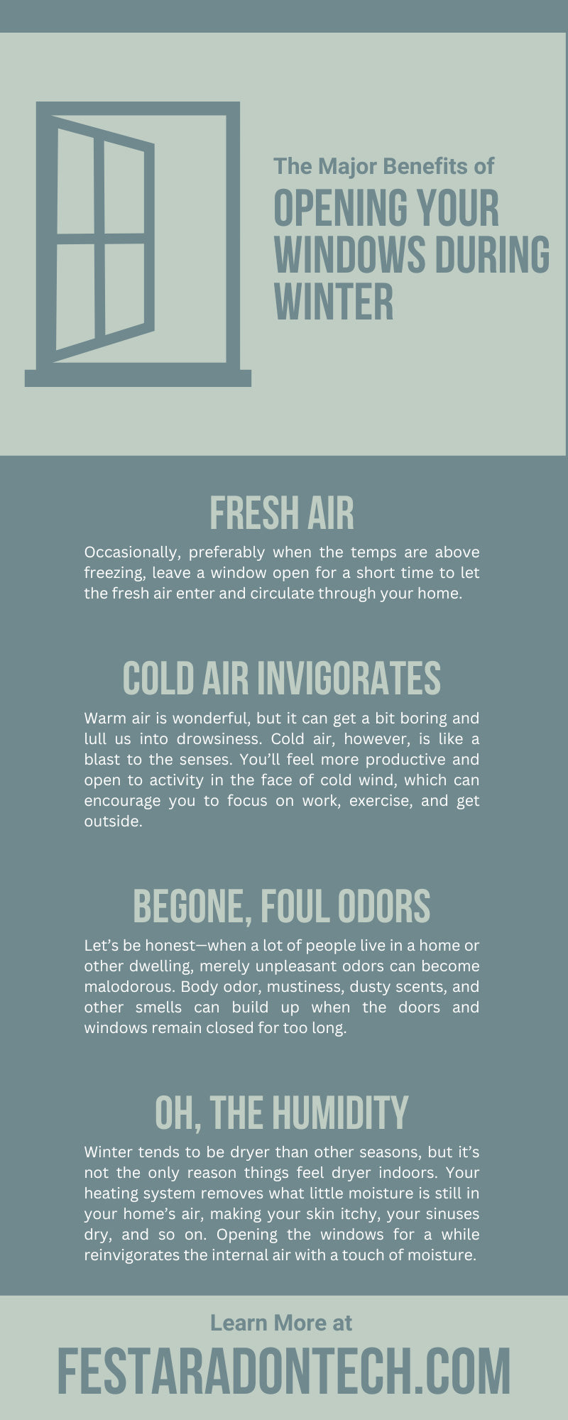 The Major Benefits of Opening Your Windows During Winter