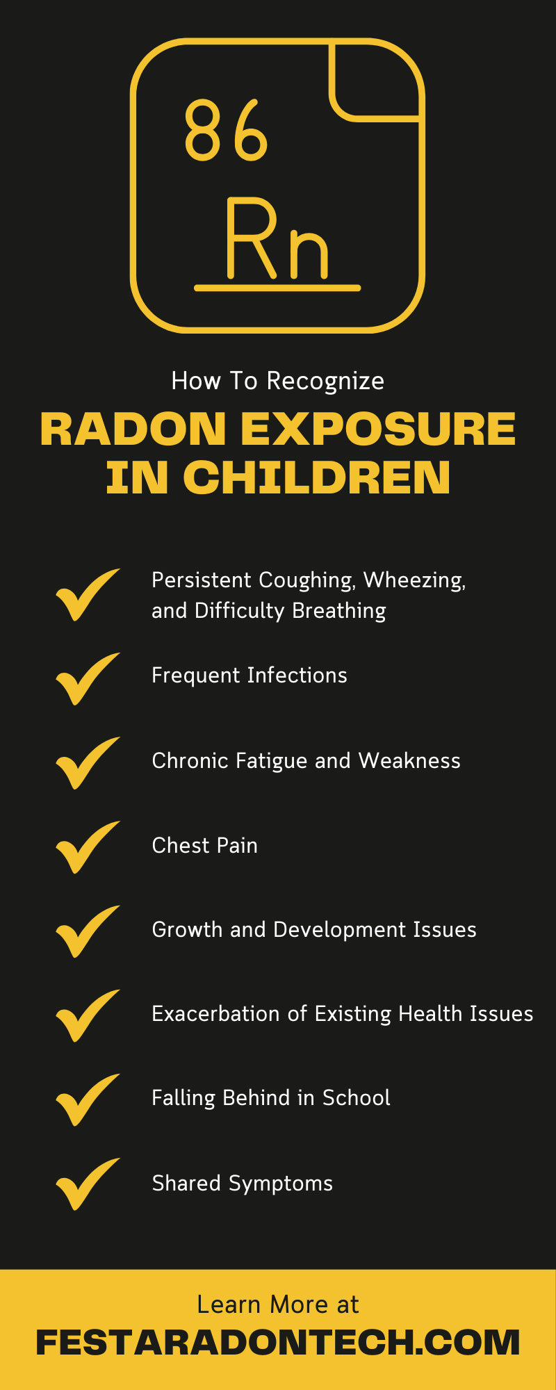 How To Recognize Radon Exposure in Children