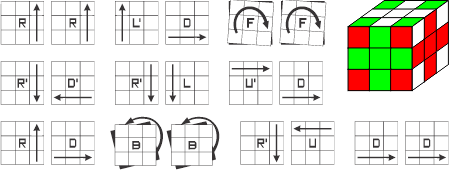 4x4 Rubik's Cube Patterns and Algorithms