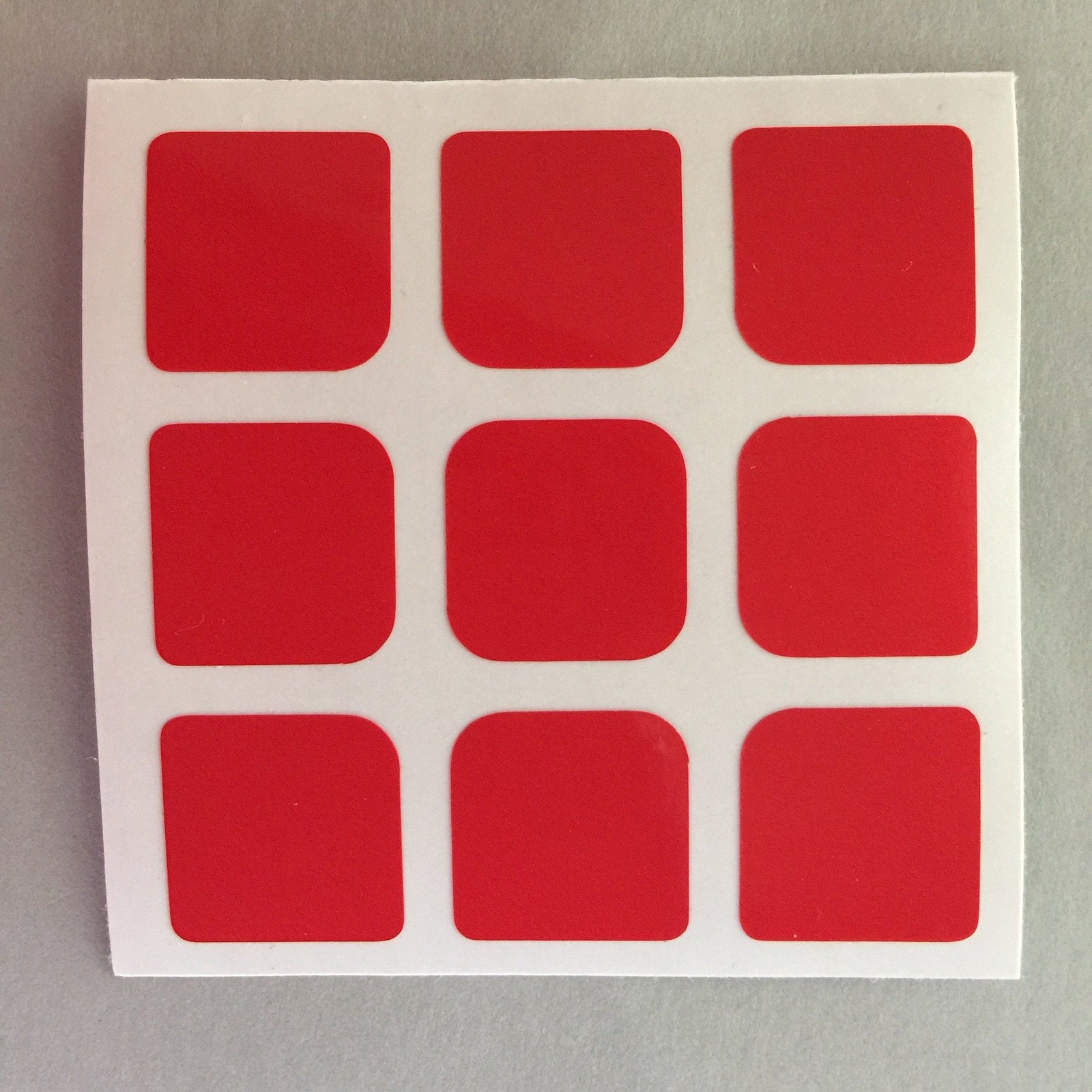 AusCubeSticker Sticker Sheet: 3x3 Florian-Round