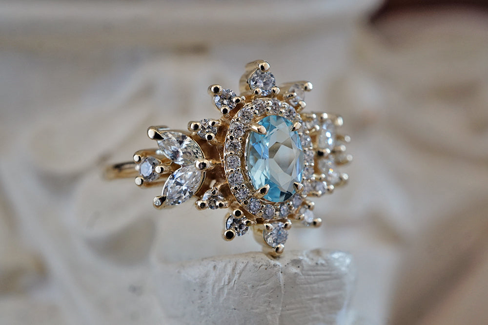 coco aquamarine ring