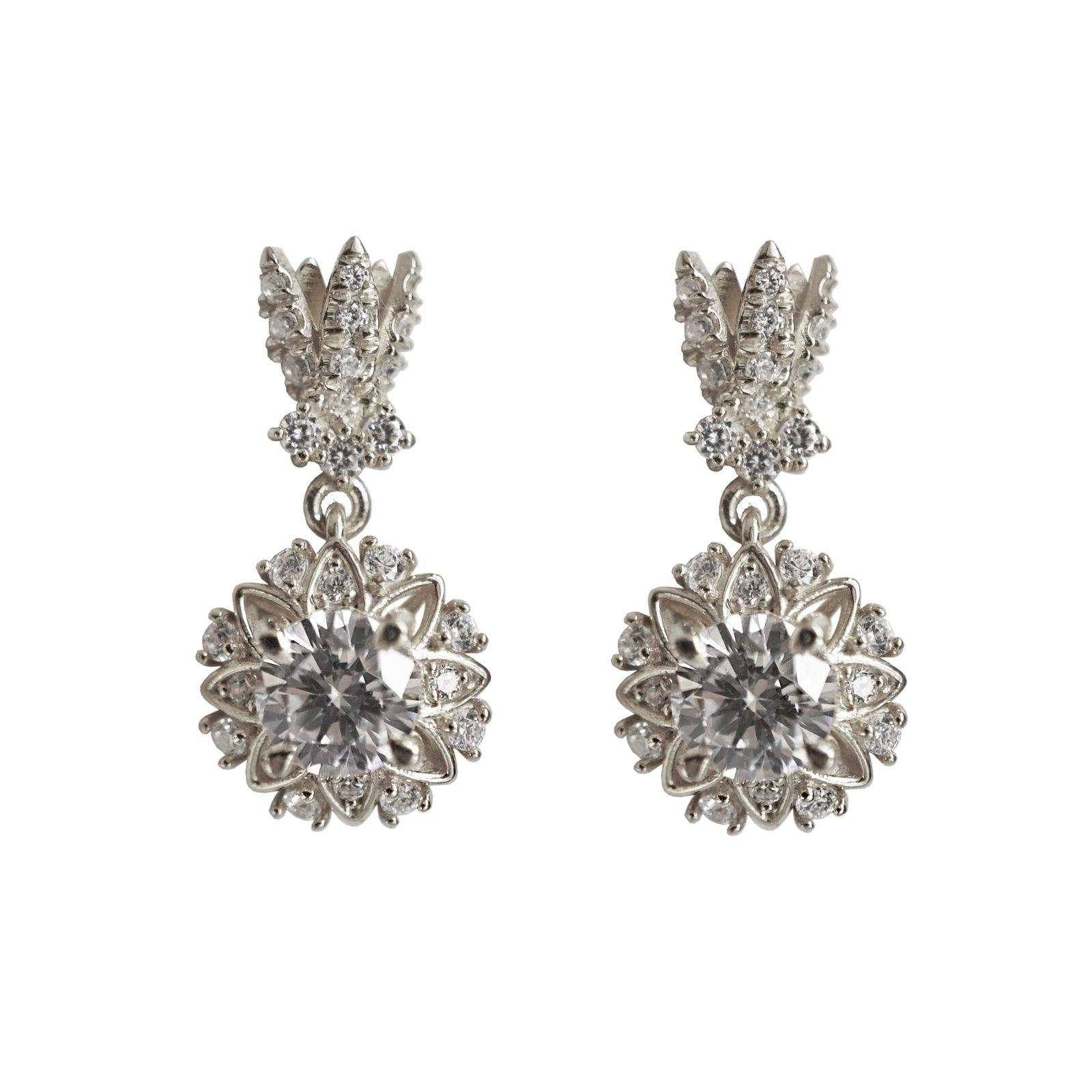 Alegra Diamond Earrings, 1.6ct