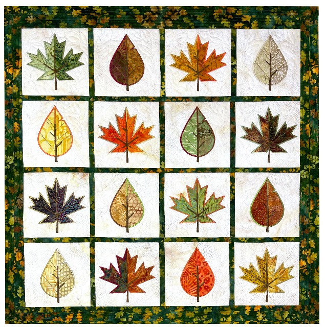 different types of fall leaves