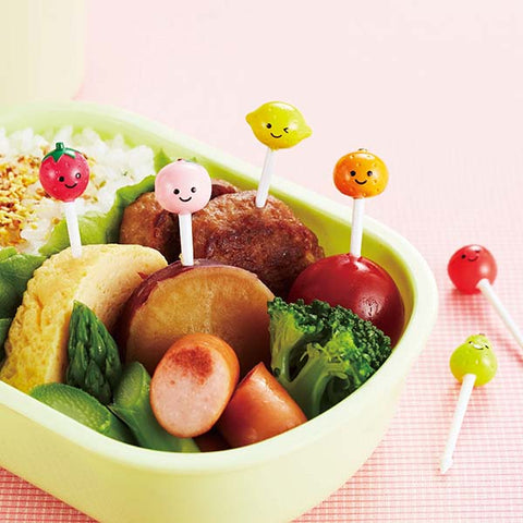 Lunch Bento Box Accessories Fruit Food Picks Silicone Cups Lunch