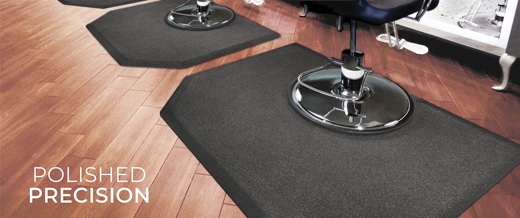 Granite Steel mats in salon