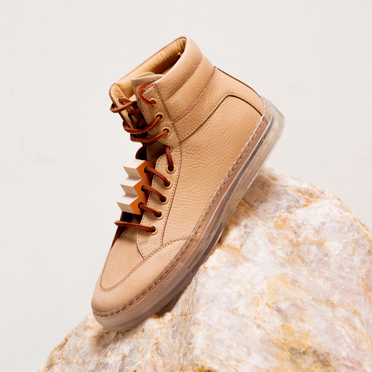 Download Women's High Top Leather Sneakers | Koio x Bradley Duncan ...