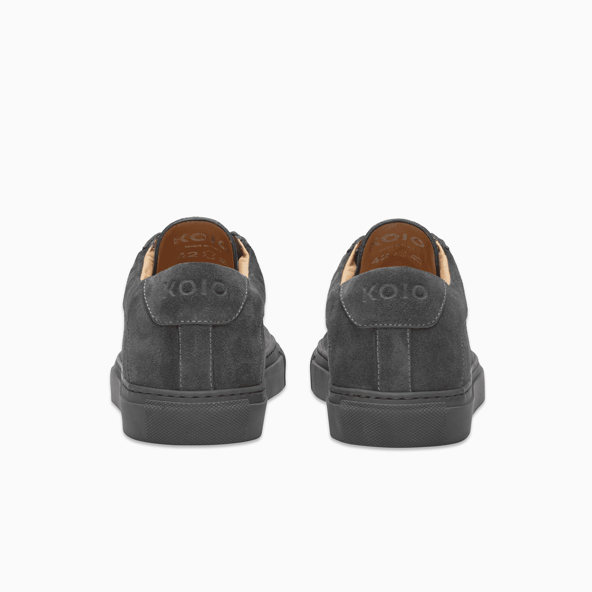 Capri Roccia Grey Suede Shoes 