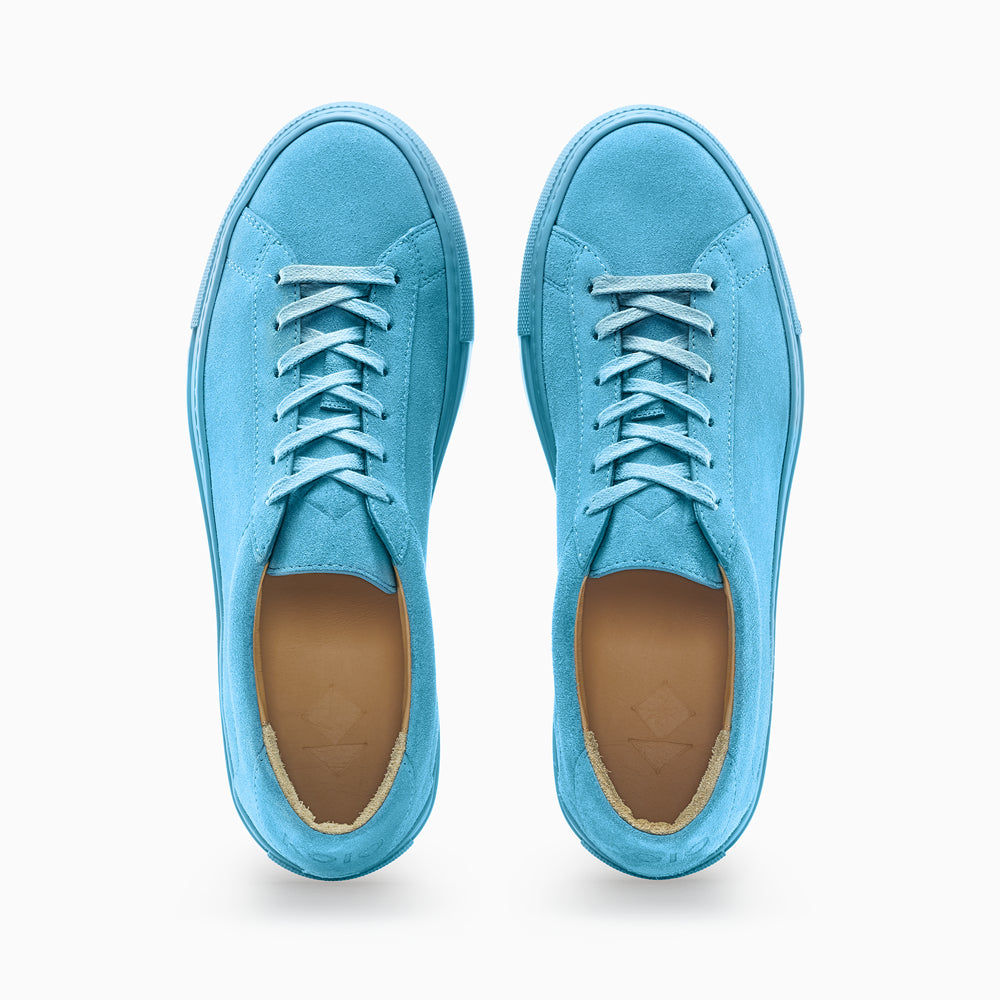 Women's Low Top Sneaker Blue | Capri Turquoise | KOIO