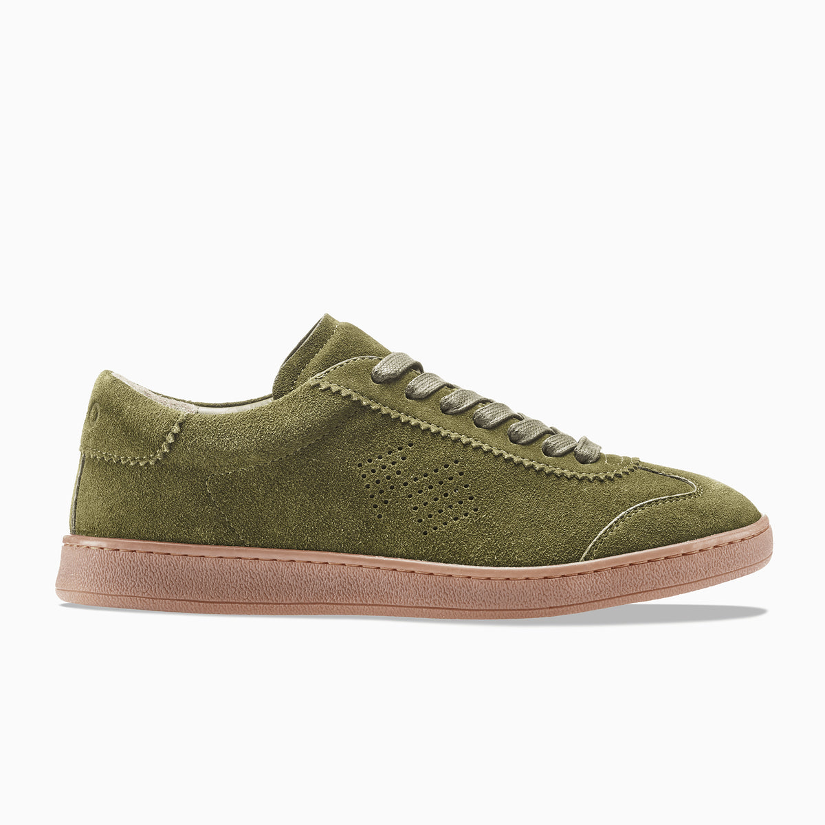 green suede shoes