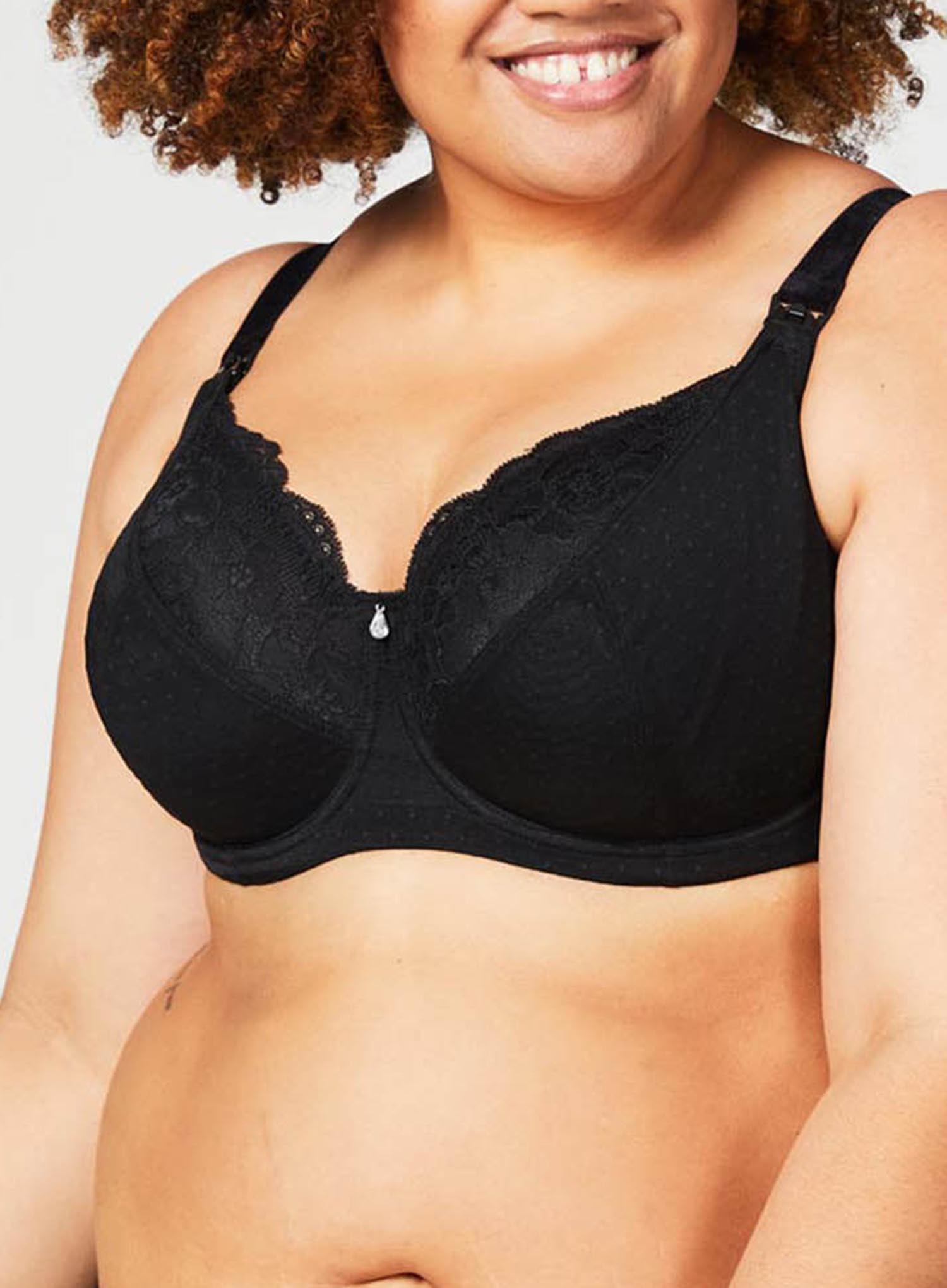 Cake Maternity: Timtams Flexible Wire Maternity and Nursing Bra Black