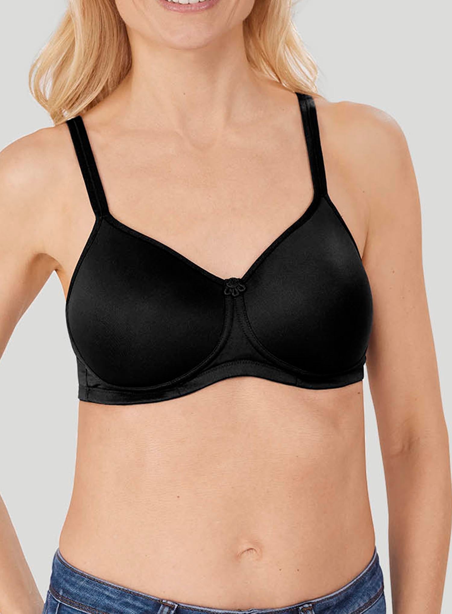 Amoena: Mara Soft Cup Padded Mastectomy Bra Black