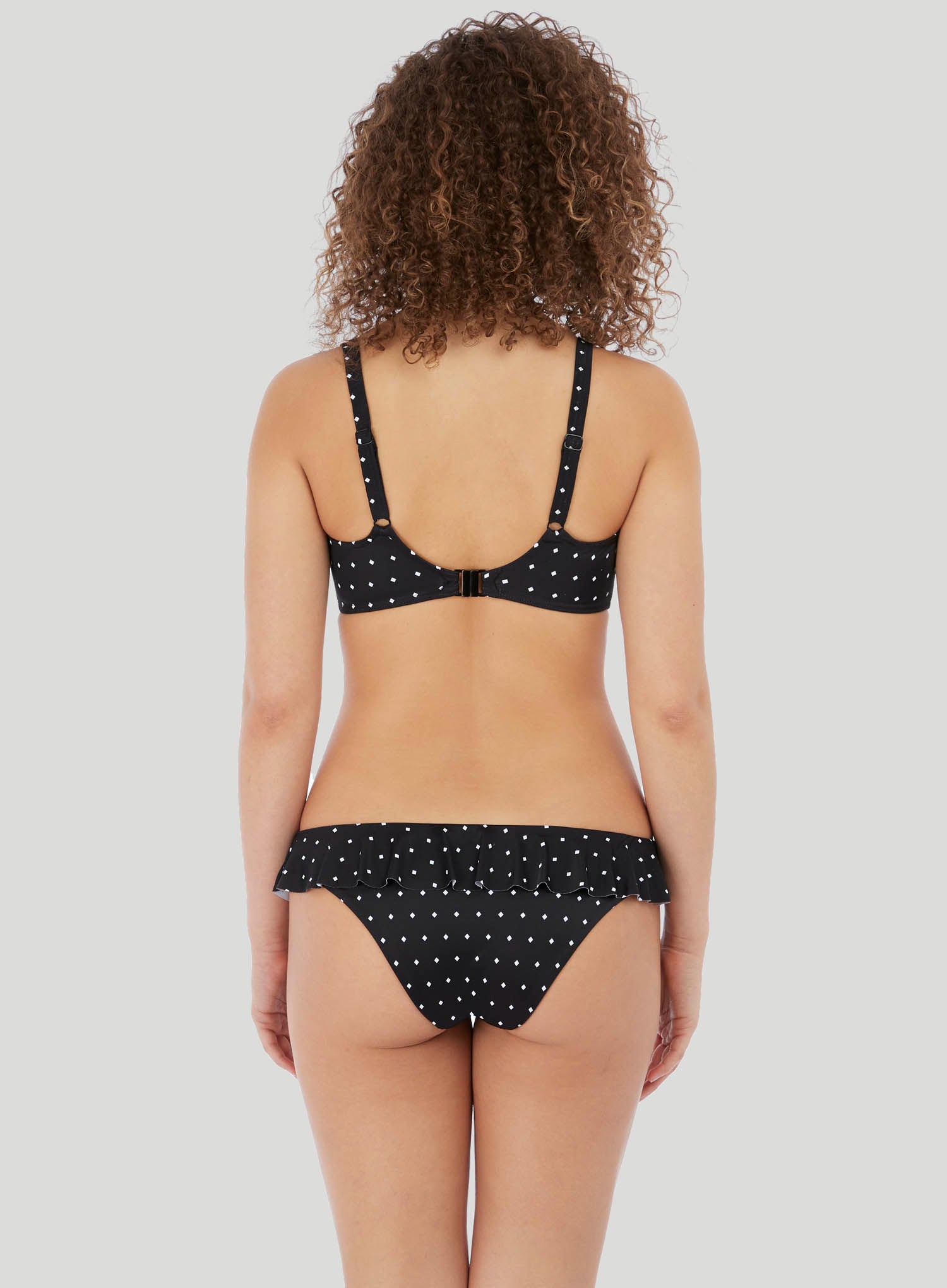 Freya Swimwear: Jewel Cove Italini Bikini Brief Black Diamond