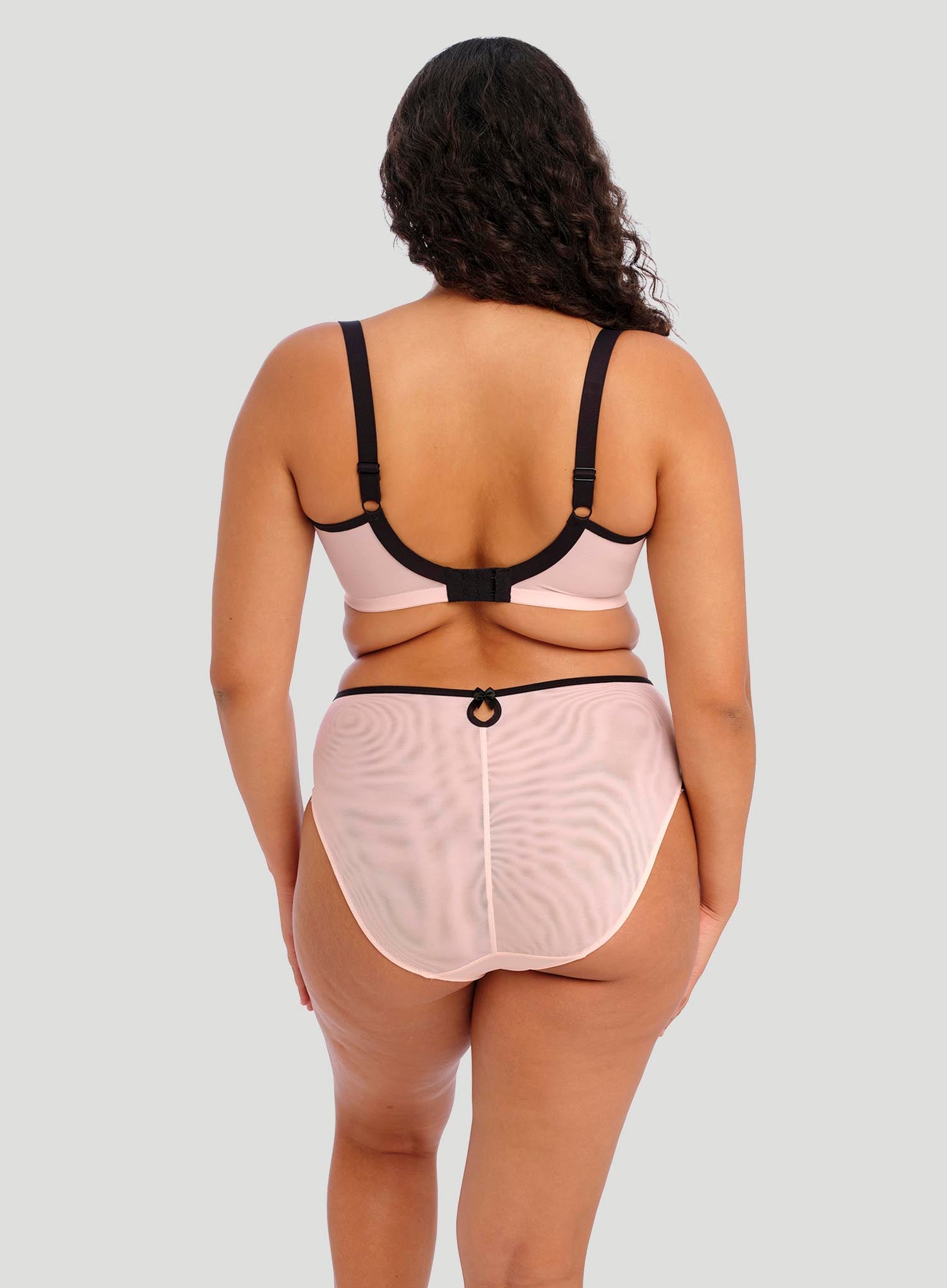 Elomi: Carrie Underwired Plunge Bra Ballet Pink