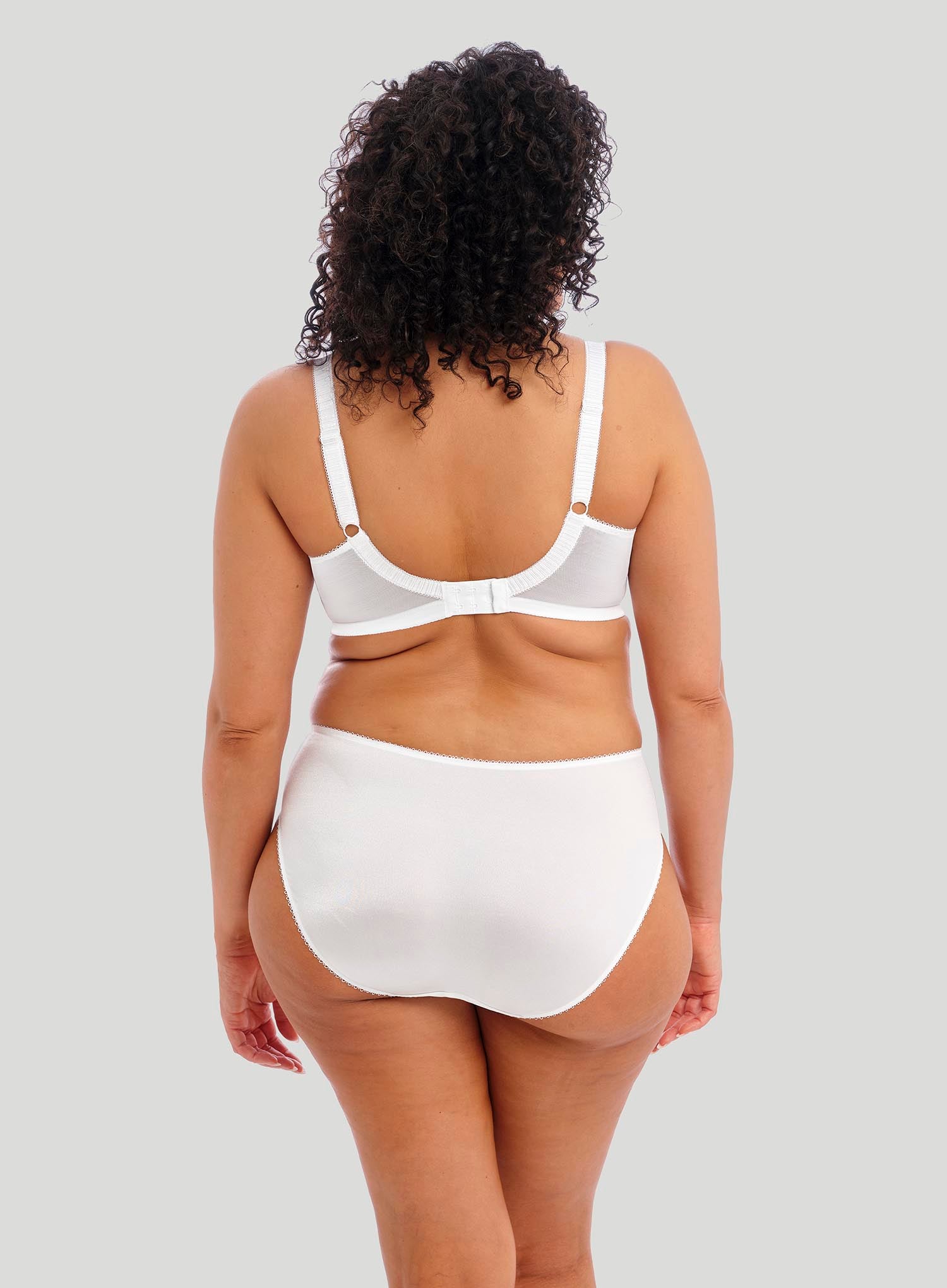 Elomi: Cate Underwired Full Cup Banded Bra White