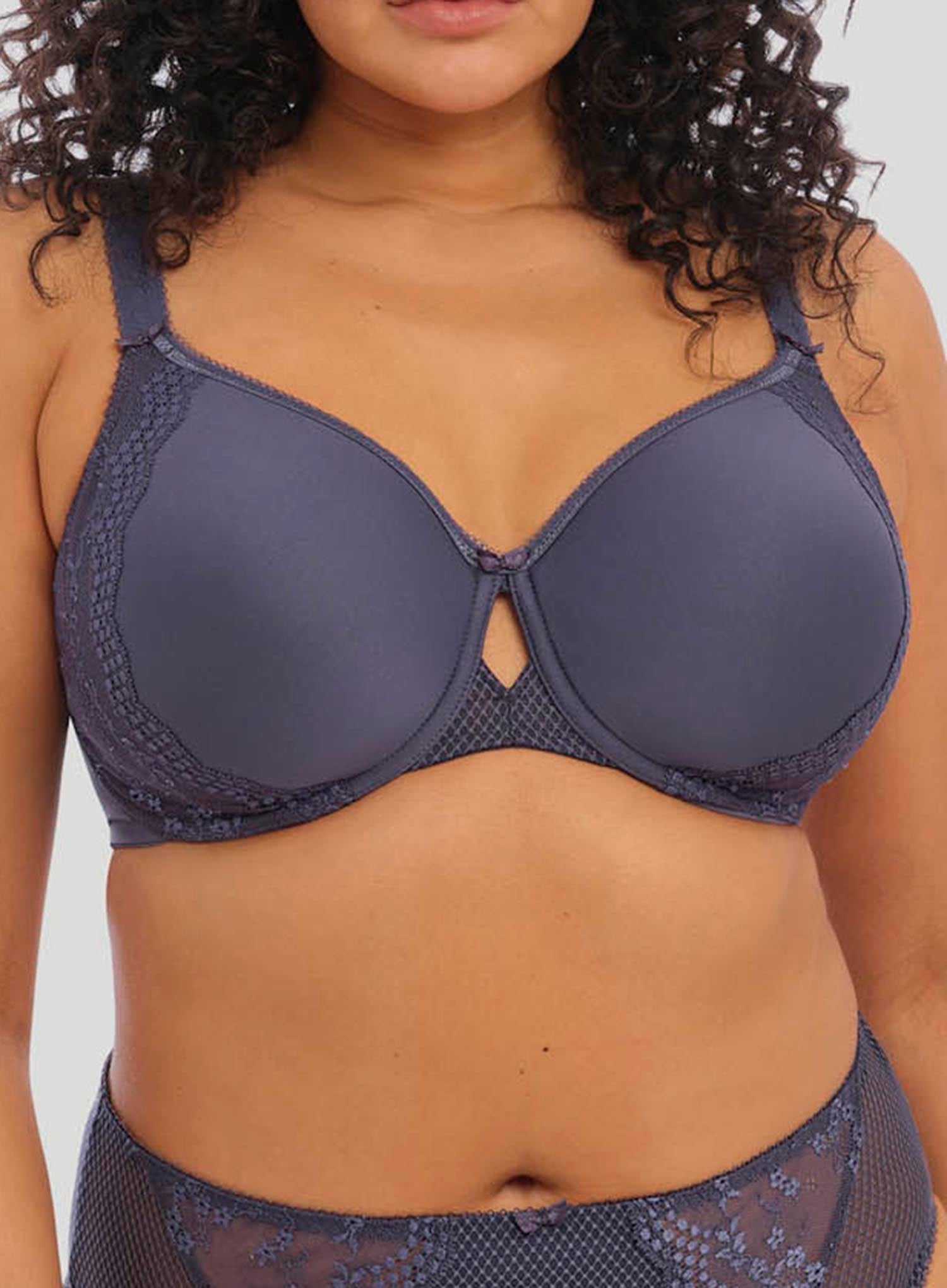 Elomi Charley Plunge Bra Storm – DeBra's