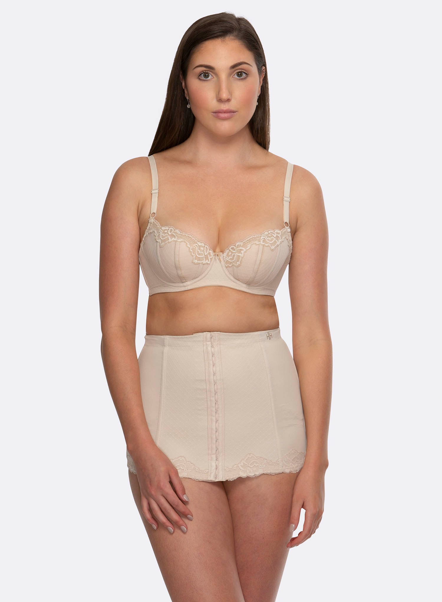 Hush Hush: Whisper Firm Control Waist Cincher Nude