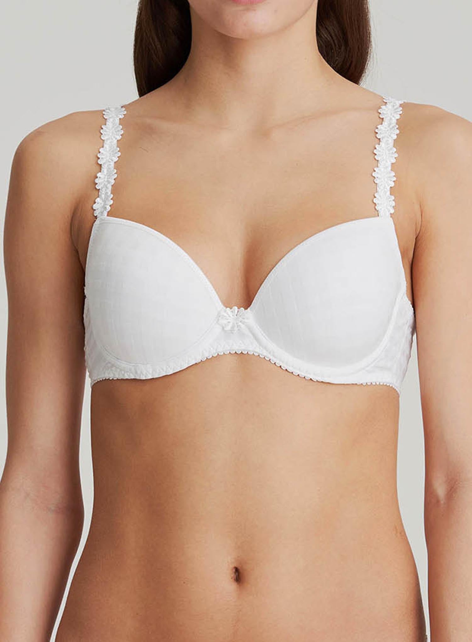 Marie Jo: Avero Padded Plunge Bra White