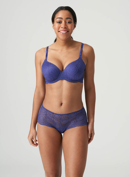 PrimaDonna Twist: Petit Paris Deep Plunge Wire Bra French Indigo