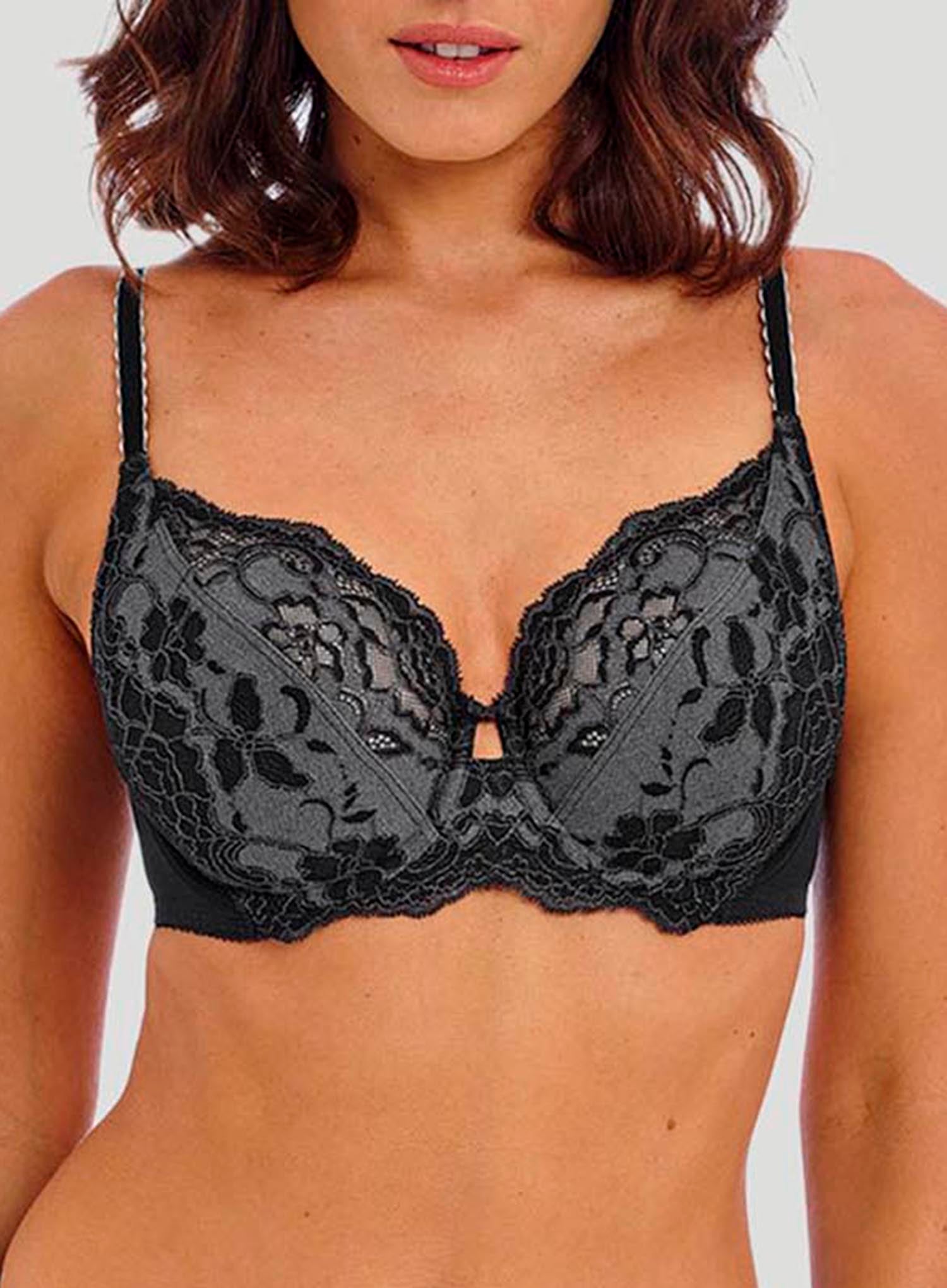 Wacoal: Florilege Wirefree Bralette Black – DeBra's