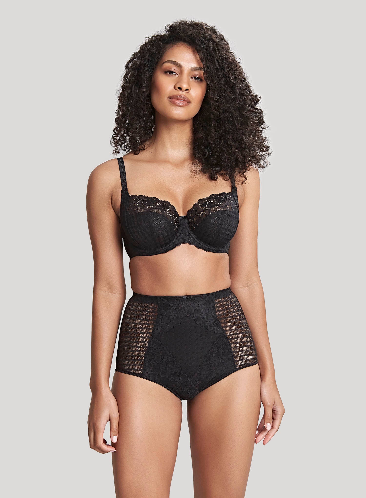 Panache: Envy High Waist Shaping Brief Black