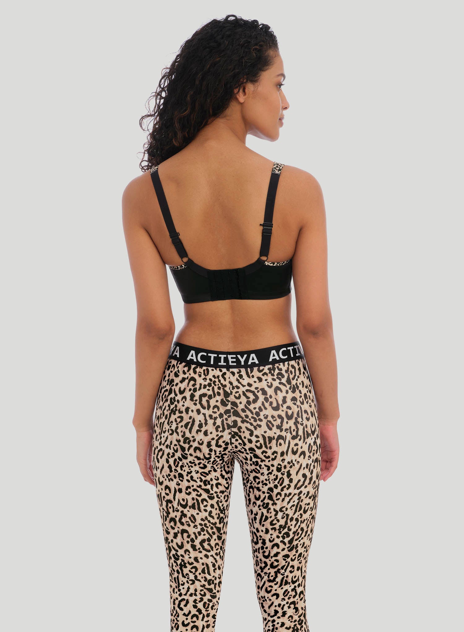 Freya Active: Sonic Spacer Bra Pure Leopard Black