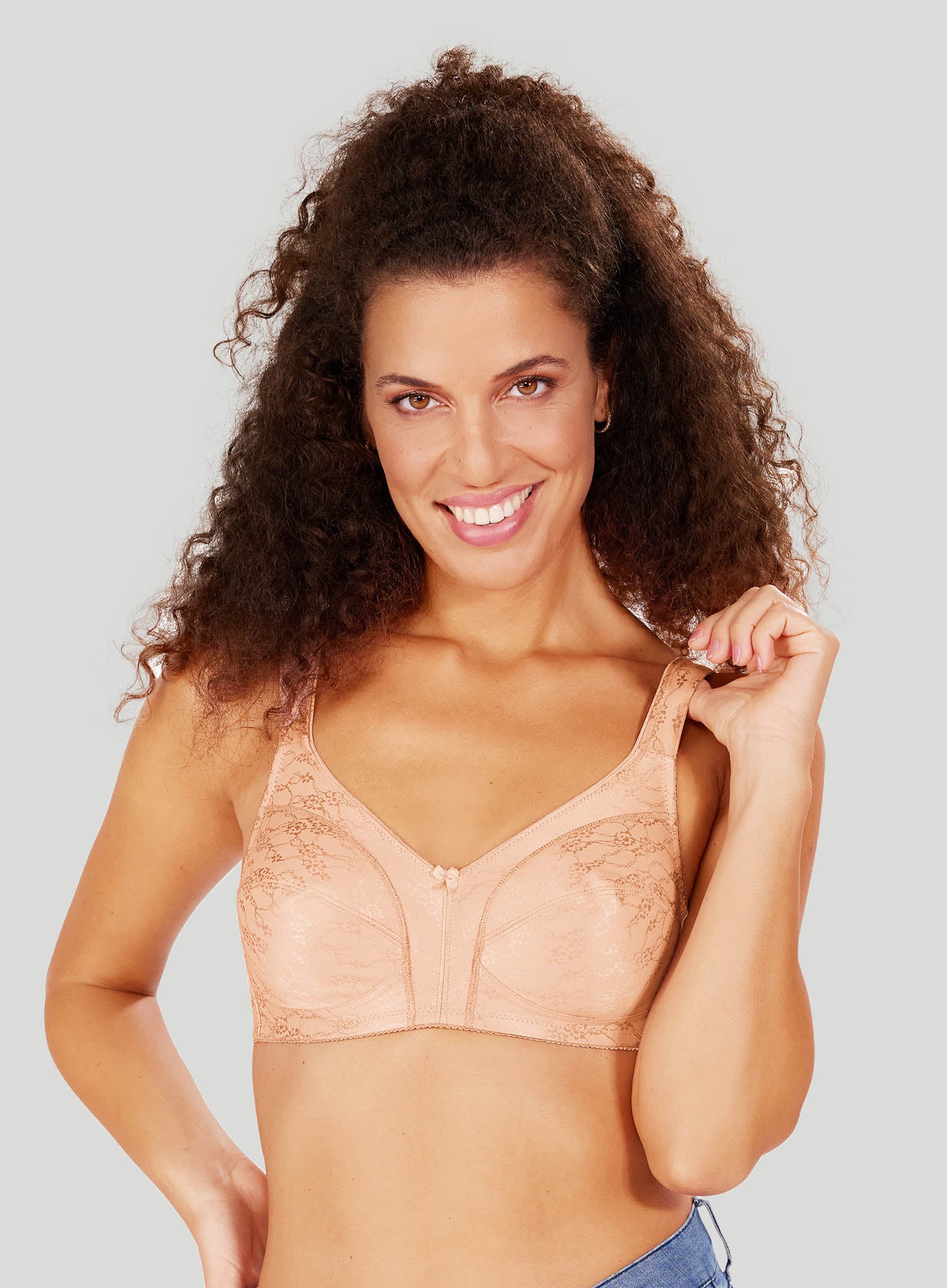 Amoena: Tessa Soft Cup Mastectomy Bra Blush