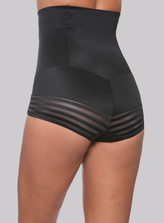 LaSculpte: Micro Fibre Shaping High Waist Brief With Silicone