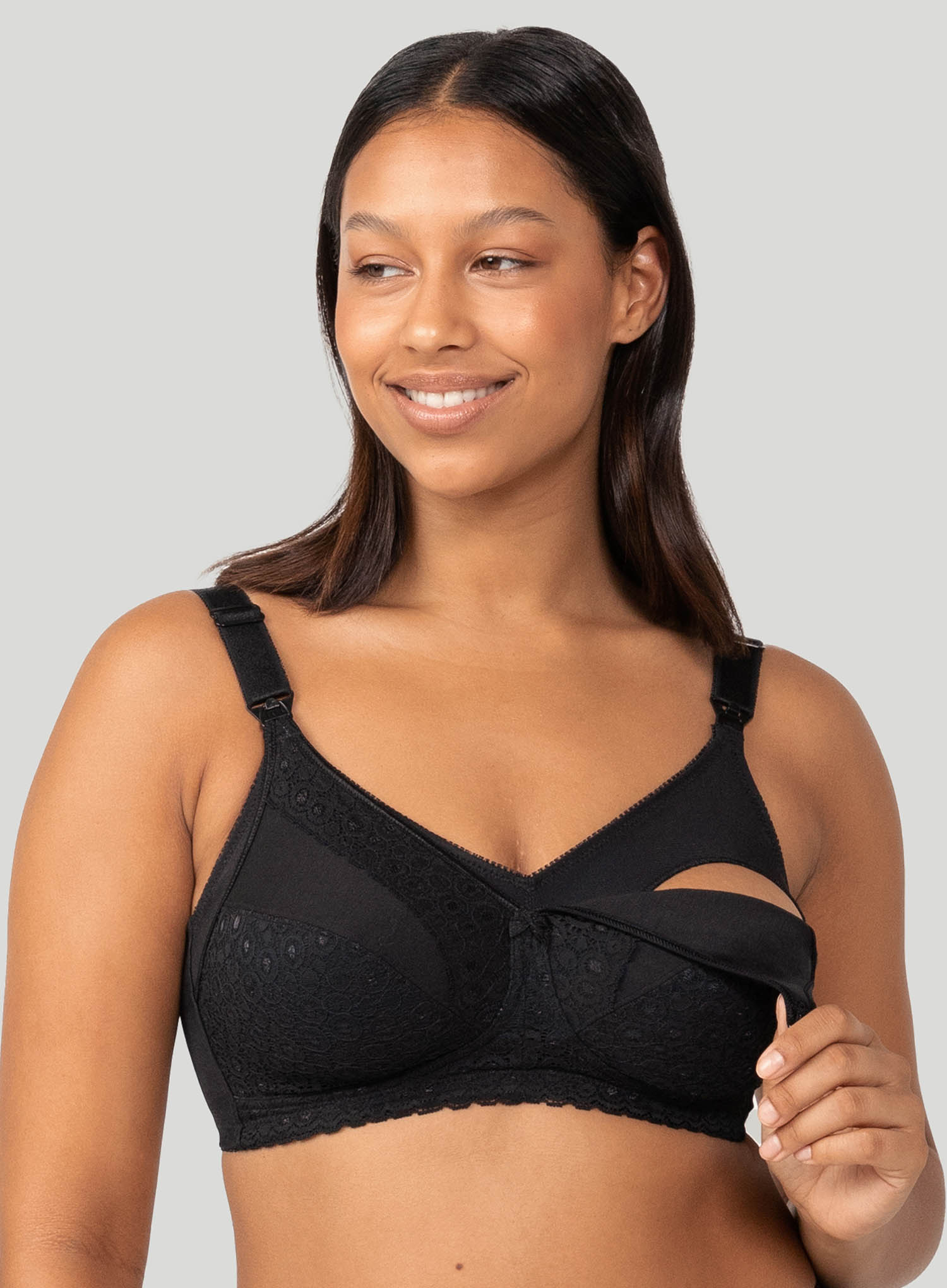 Triumph: Lace Maternity Bra N Black