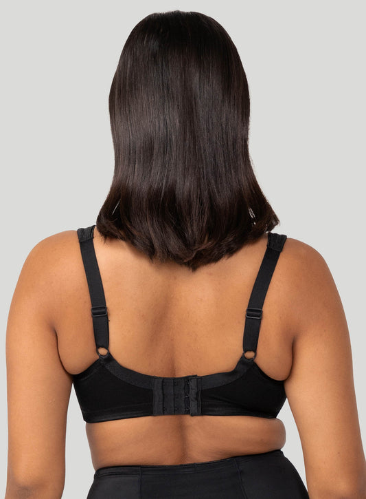 Triumph Poesie Firm Support Wire-Free Bra - Fresh Powder : :  Clothing, Shoes & Accessories