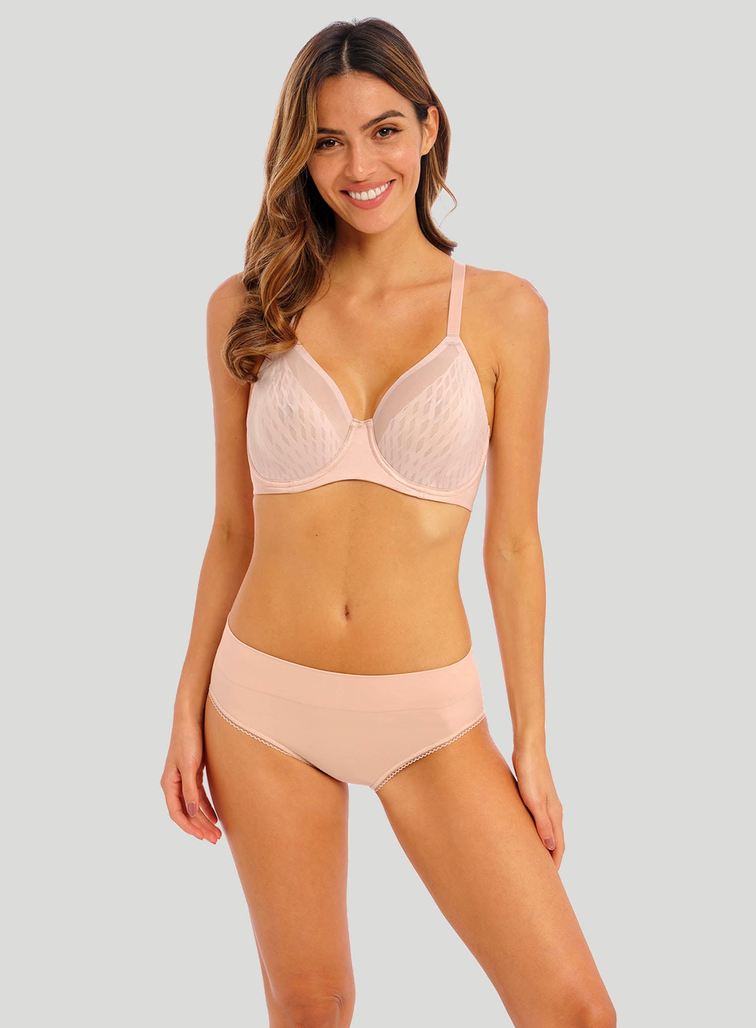 Wacoal: Elevated Allure Underwired Full Cup Bra Rose Dust