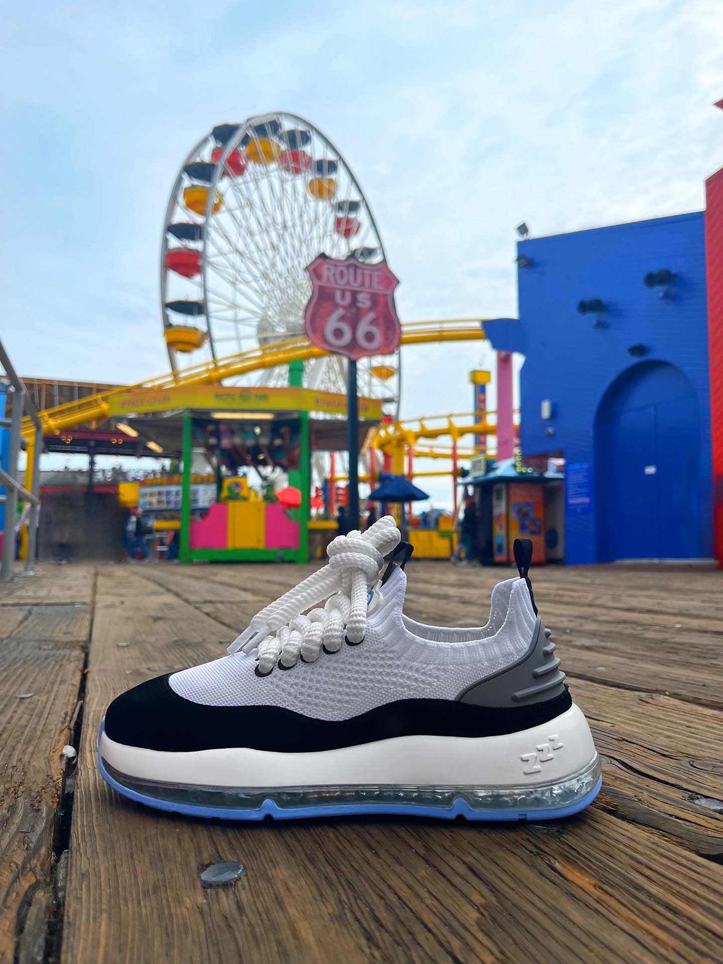 Image of shoe at the fair