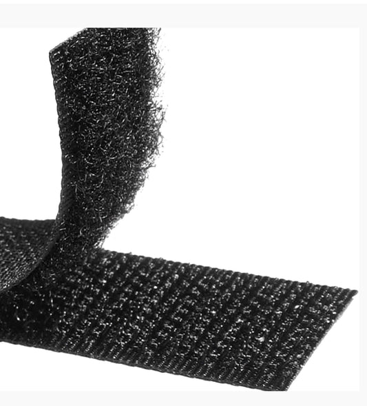Wholesale black Velcro 1 Inch sew-on loop only - Black – Sobie Fabrics