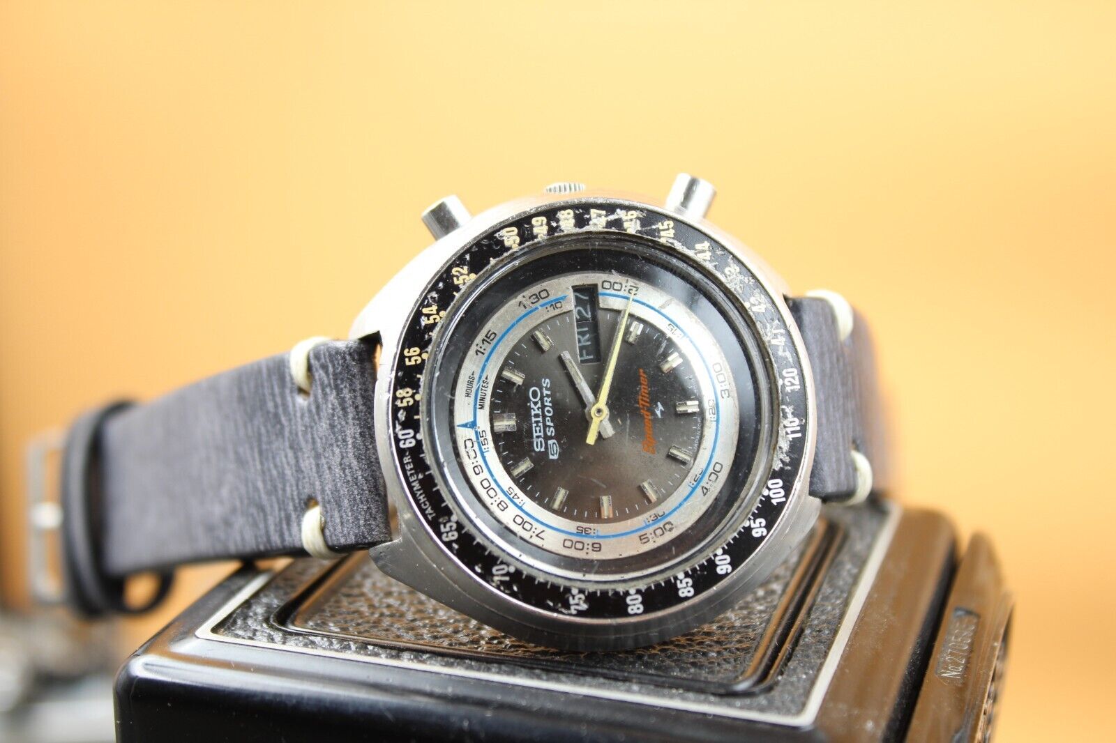 SEIKO 7015-7010 RARE ALL ORIGINAL IN GOOD CONDITION SERVICED VINTAGE R – TG  COLLECTIBLES