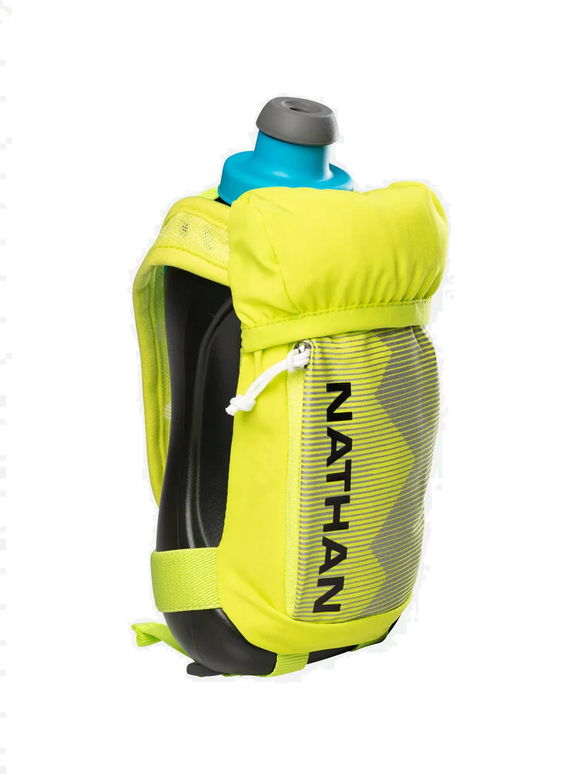 Nathan QuickSqueeze 12oz Insulated Handheld Black/Gold