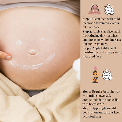 pregnancy skincare routine