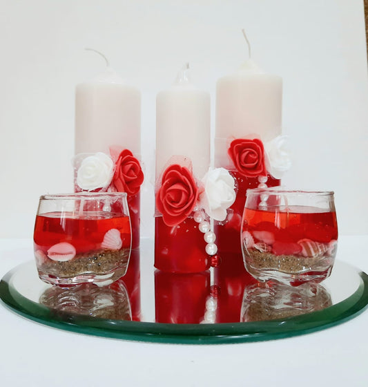 GLEAVI 1 Set Candle Pc Shell Decor Candles Decorative Candle Holders Small  Candles in Bulk Candle Decorations for Candle Making Clear Candle Wax