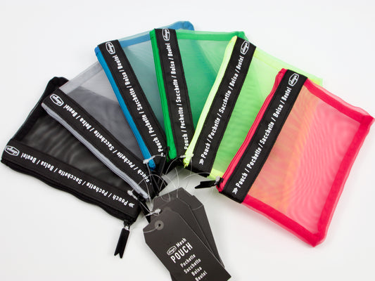 Mesh Double Zip Pouch - Small – MCA Chicago Store