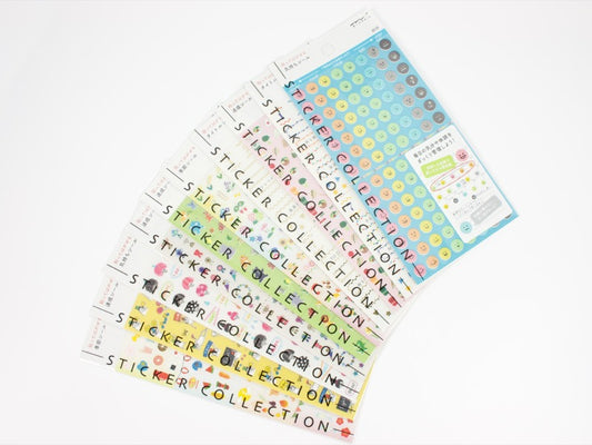 Midori Washi Stickers for Diary - Tokyo Pen Shop