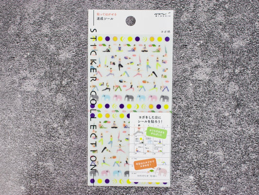 Midori Planner Sticker Collection Colorways - Tokyo Pen Shop
