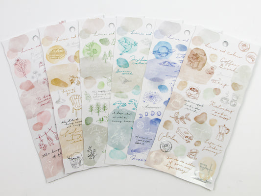 Iromekuri Color Book Stickers – Tokyo Pen Shop