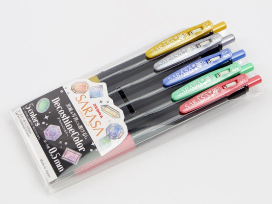 Zebra White Lines MildLiners and Sarasa R – Tokyo Pen Shop