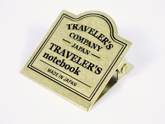 Traveler's Company Brass Template Bookmark — The Gentleman Stationer