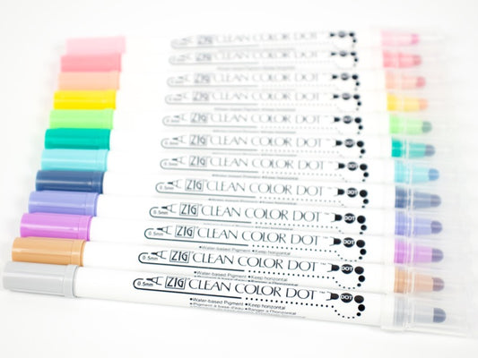 Tombow Fudenosuke Brush Pen Pastel Colors