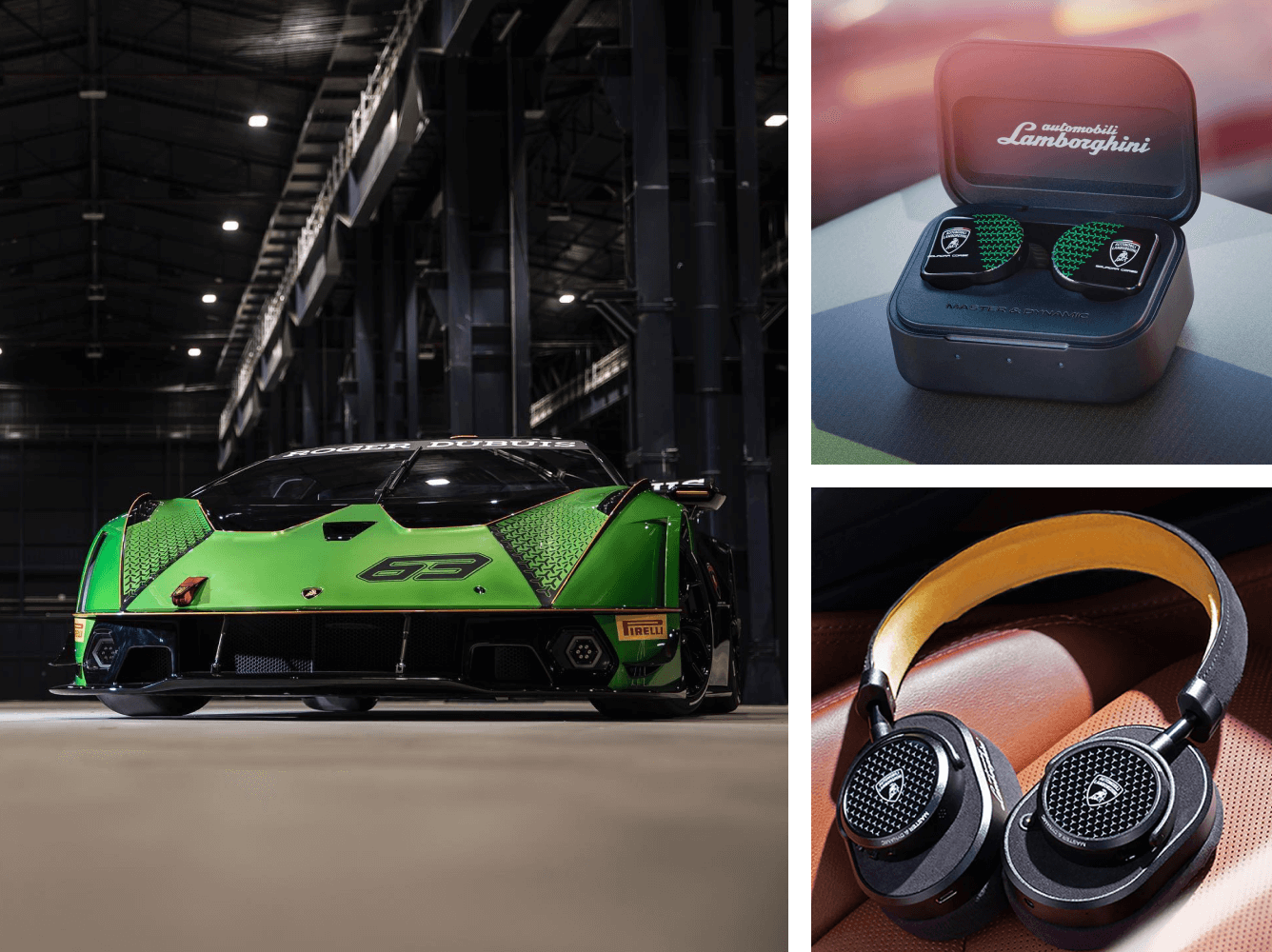 Master & Dynamic and Lamborghini collaborations