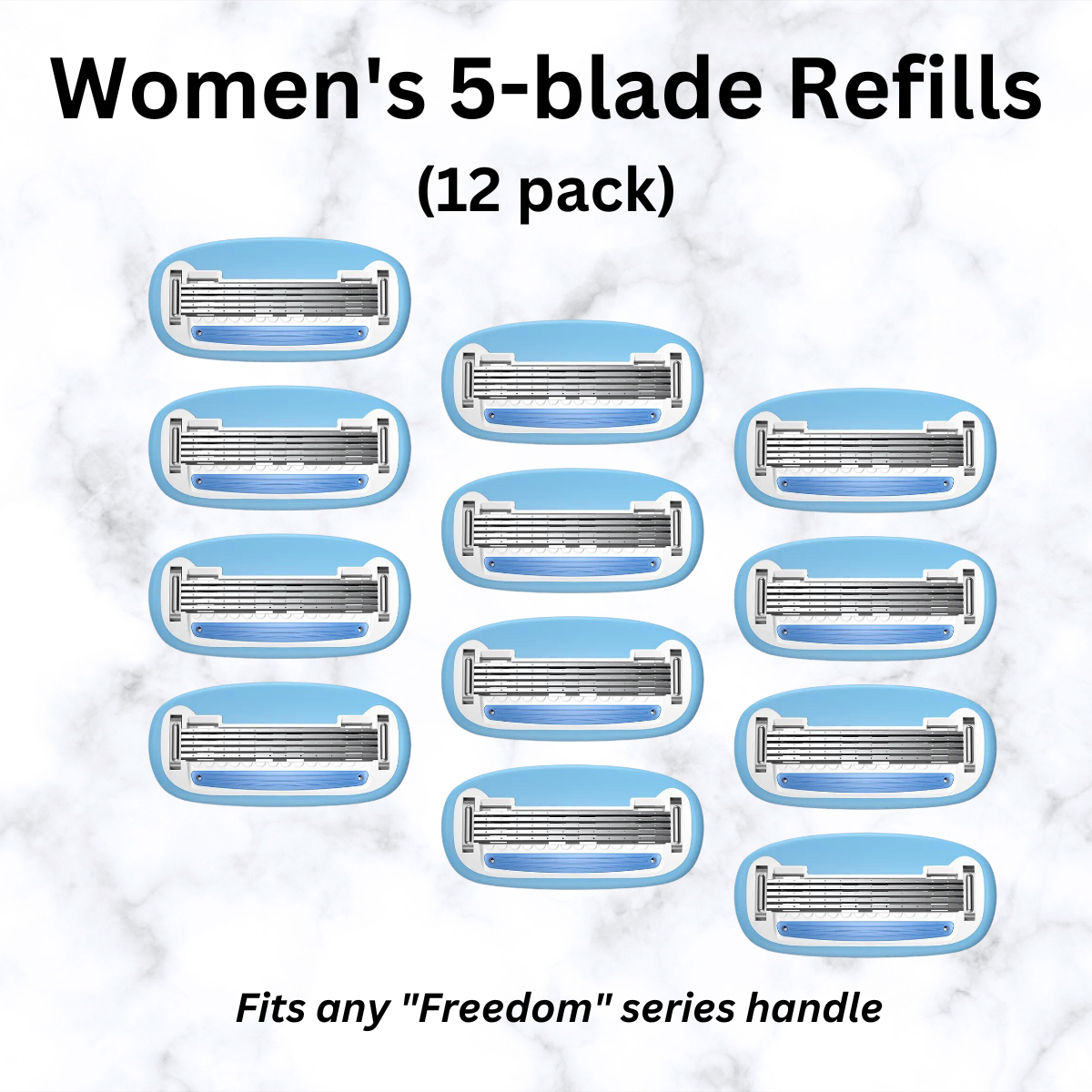 Lady Freedom 5-Blade Razor Refills